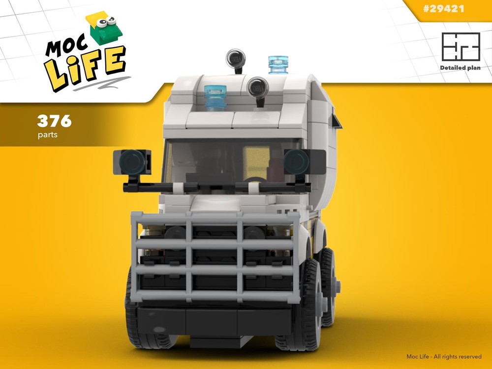 Lego Land Rover Tangi crime police UK