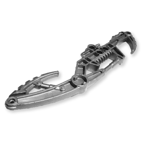 Lego Large Figure Weapon Staff, Vahki Staff of Suggestion (Zadakh) / Pearl Light Gray