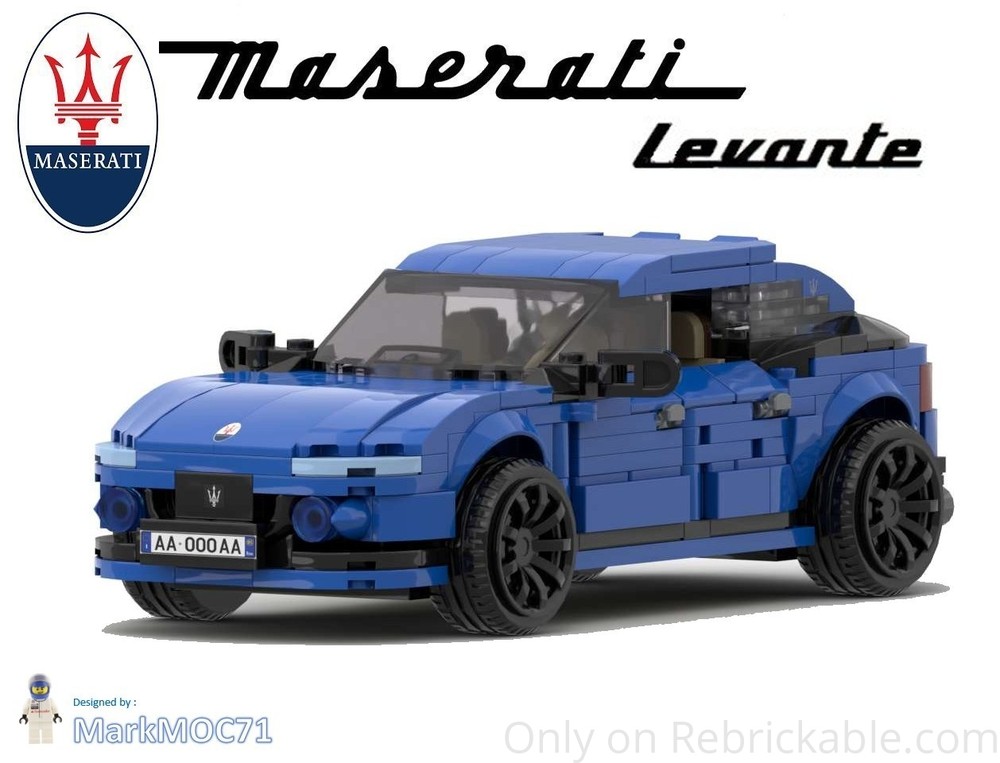 Lego MASERATI Levante - Blue
