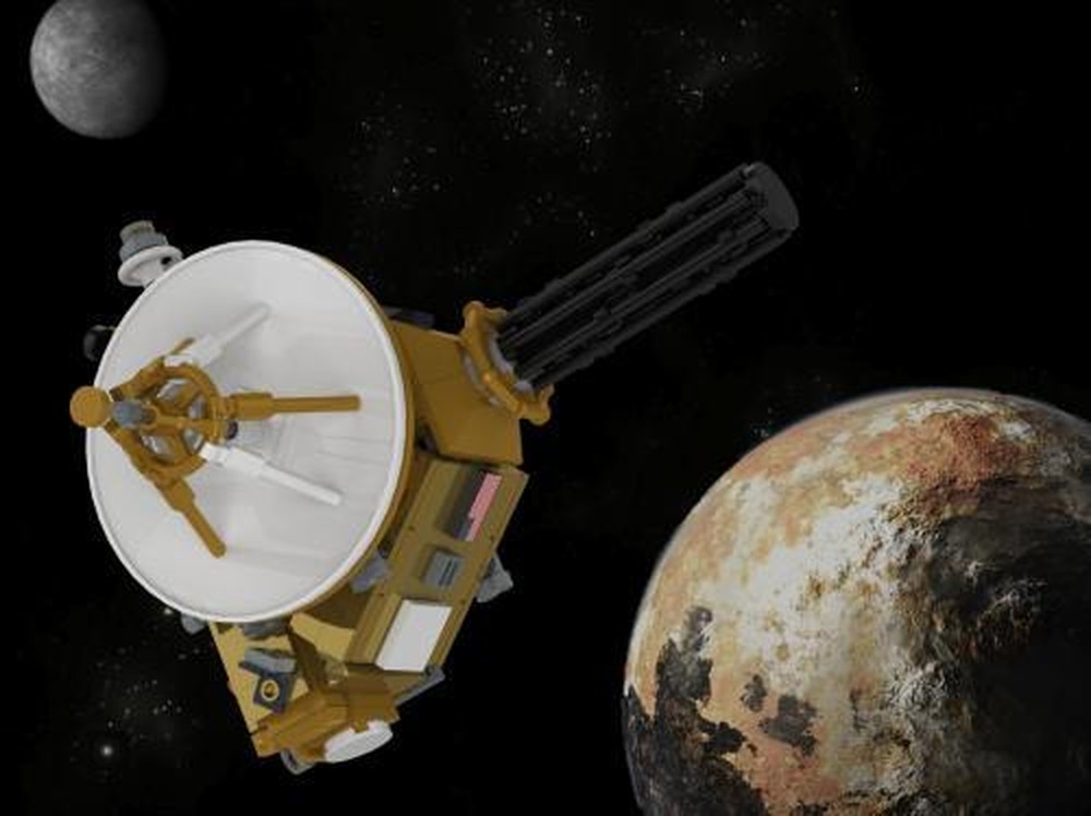 Lego NASA's New Horizons Flyby