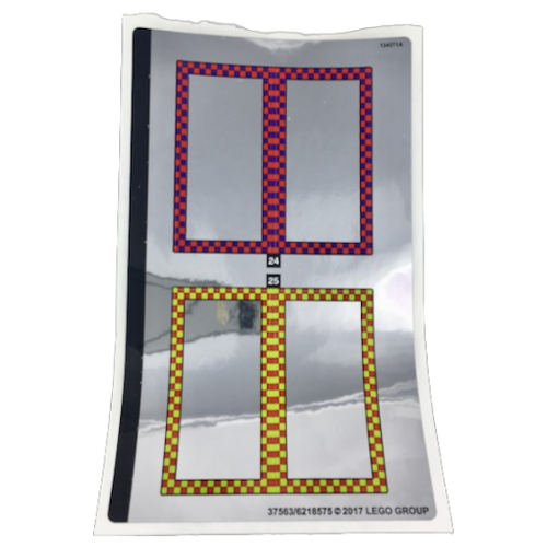 Lego Sticker Sheet 2 for Set 70922-1 / [No Color/Any Color]