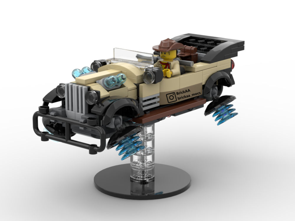 Lego Johnny Thunder Flying Car