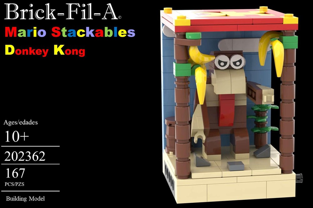 Lego Donkey Kong Cube