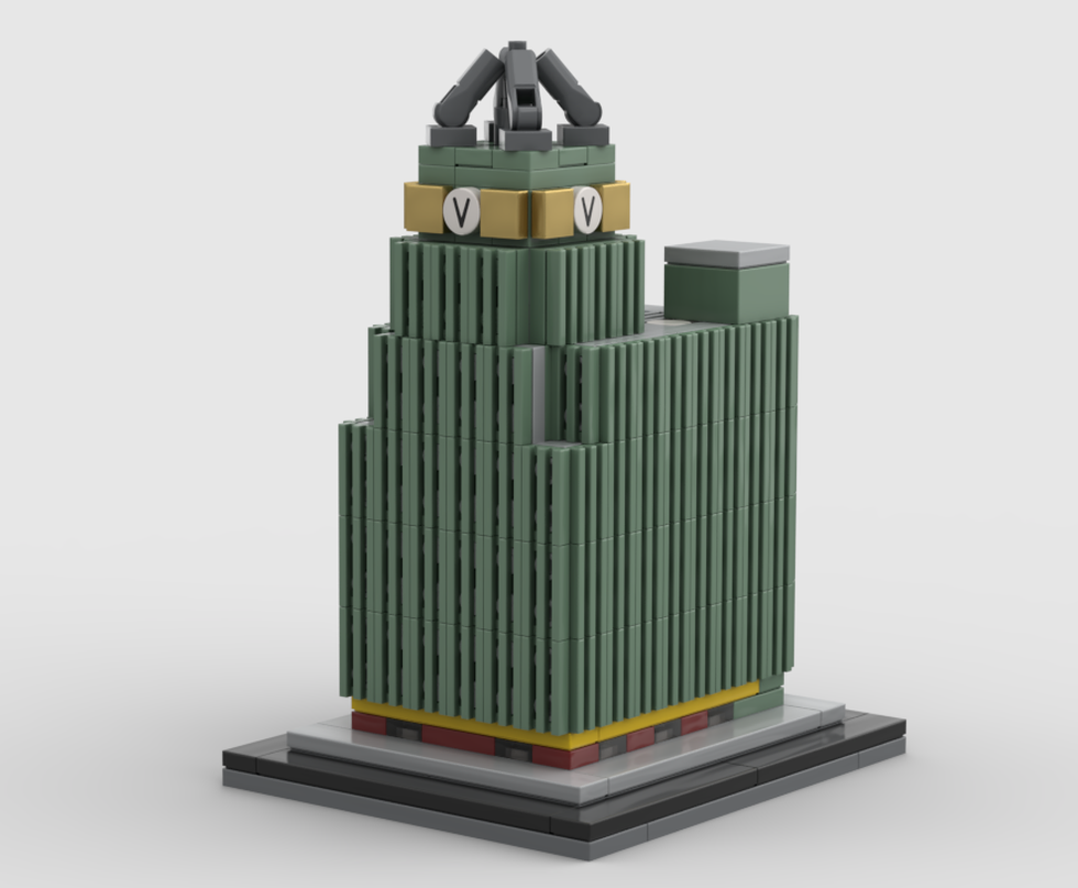 Lego Eastern Columbia building