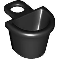 Lego Minifig Neckwear Basket [D Style] / Black