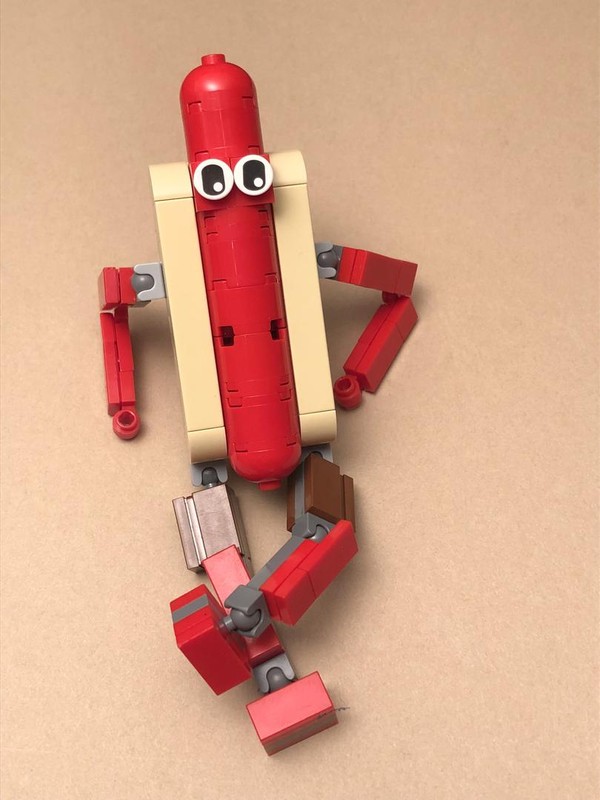 Lego Hot Dog Guy