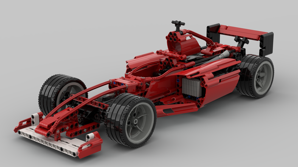 Lego 8386 Ferrai F1 RC MOC