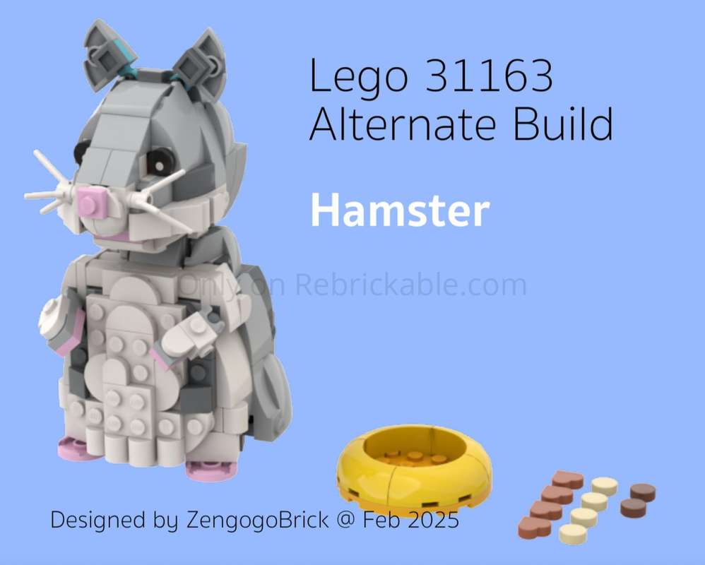 Lego 31163 Hamster