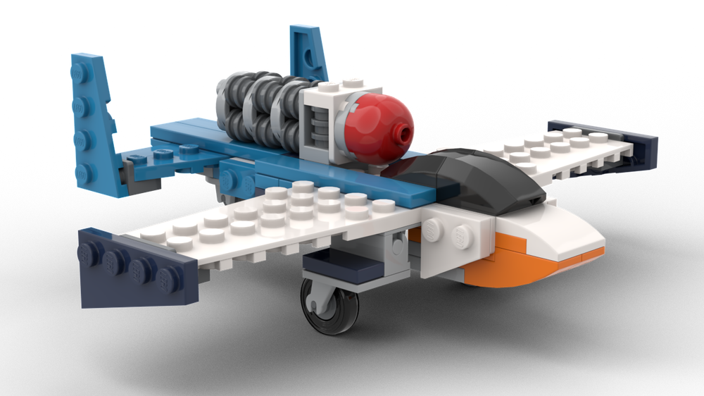 Lego 31099 Set Alternative WW2 Jet Fighter