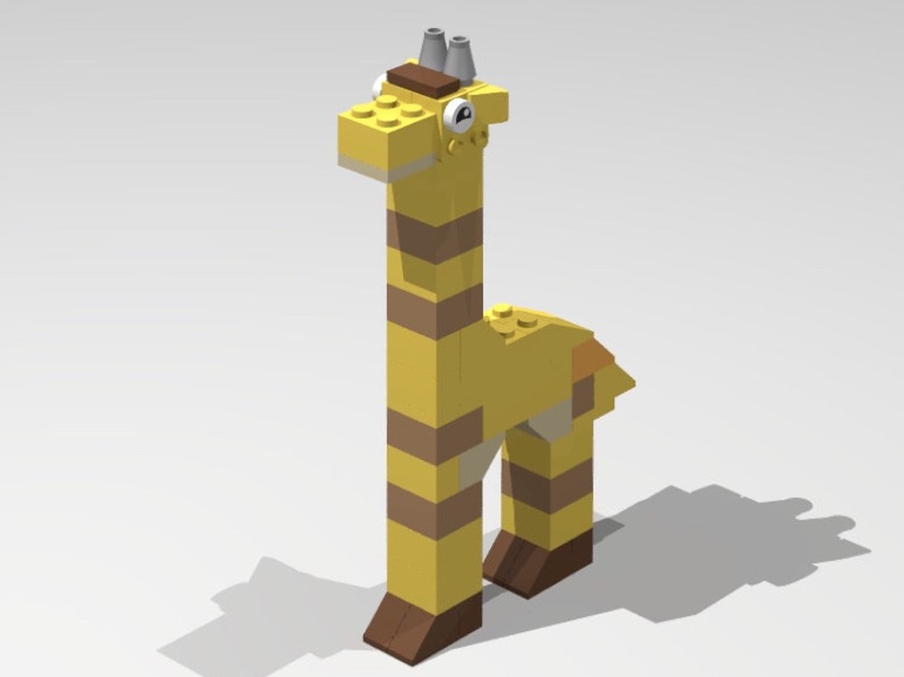Lego Smiling Giraffe