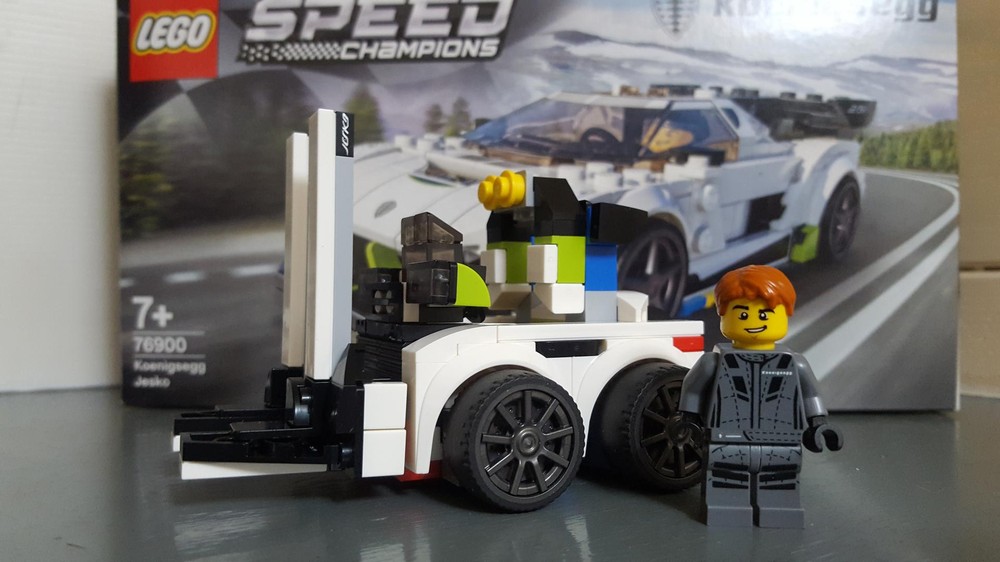 Lego Fork Lift - Alternate build 4 Lego 76900