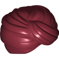 Lego Hat Turban Wrap without Hole / Dark Red