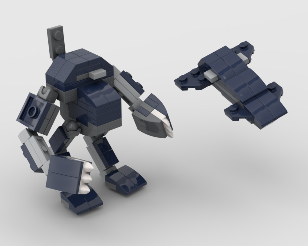 Lego Bipedal Mecha & Drone