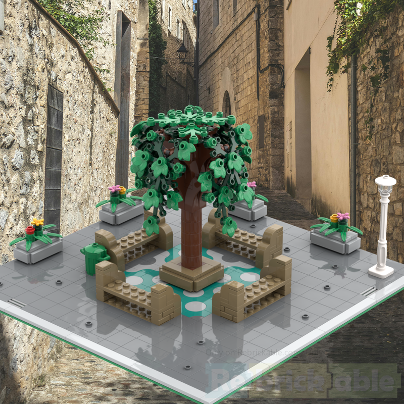 Lego Modular city square