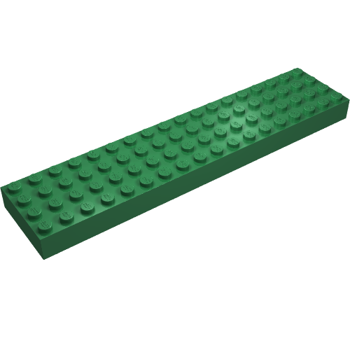 Lego Brick 4 x 18 / Green
