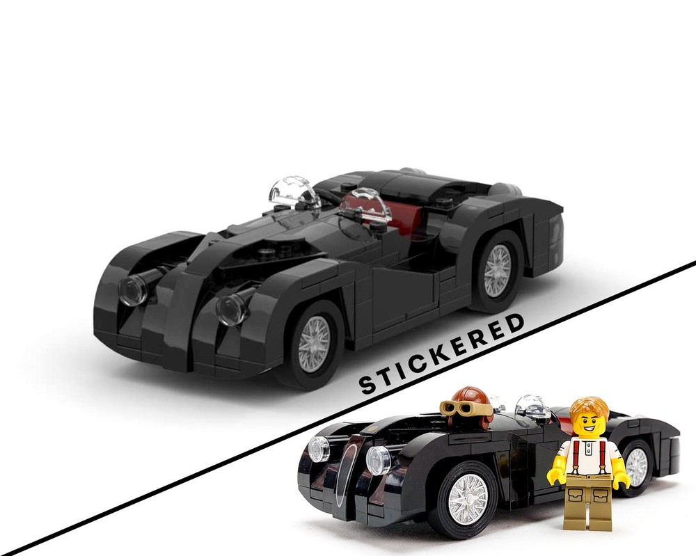 Lego Jaguar XK120 Racecar