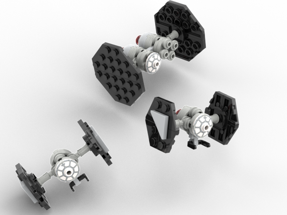 Lego Tie Fighter and Bomber