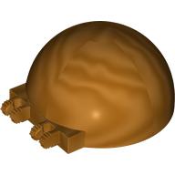 Lego Windscreen 6 x 6 x 3 Dome with Dual 2 Fingers / Metallic Gold