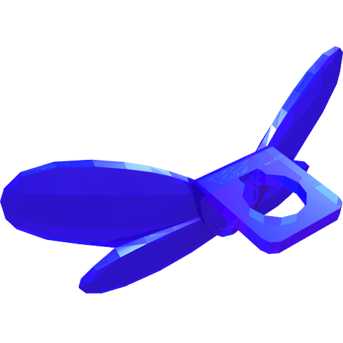 Lego Minifig Neckwear Wings Fairy / Trans-Purple