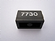 Lego Brick 1 x 2 with White '7730' Pattern (Sticker) - Set 7730
