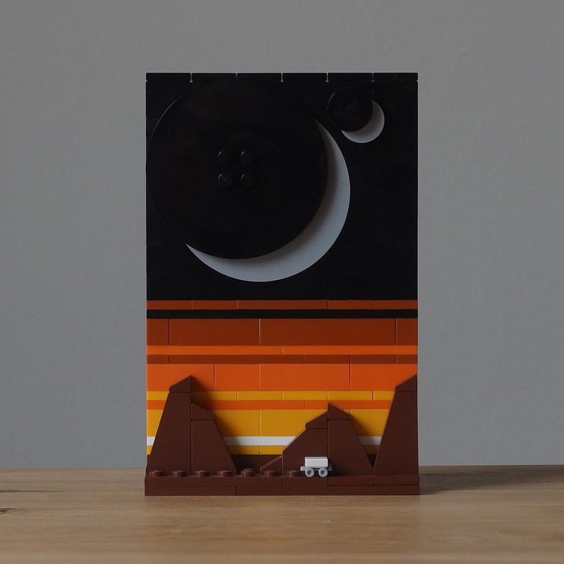Lego The Loneliness of the Long Distance Probe
