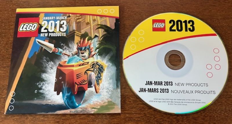 Lego 2013 Dealer North America New Products CD (January - March)