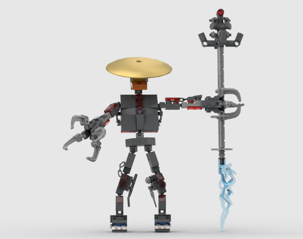 Lego Duck Samurai mech Moc