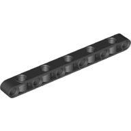 Lego Technic Beam 1 x 11 Thick with Alternating Holes / Black