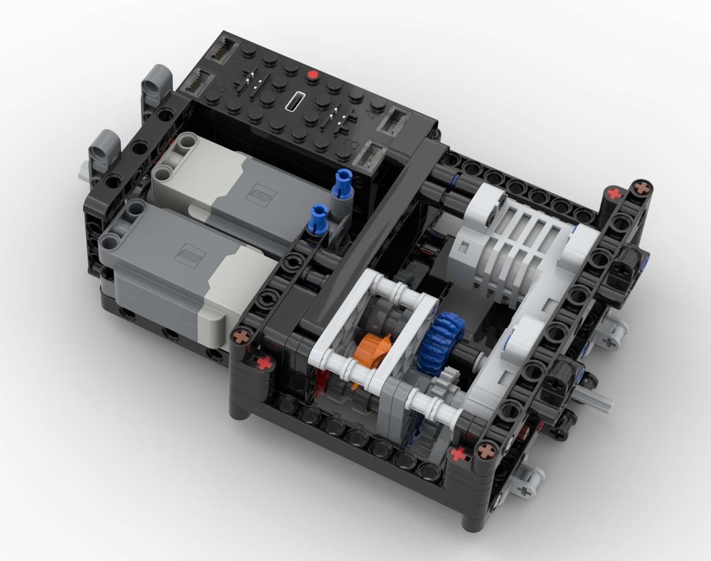 Lego All-in-One Rear Drive (LEGO 4X2 motorization)