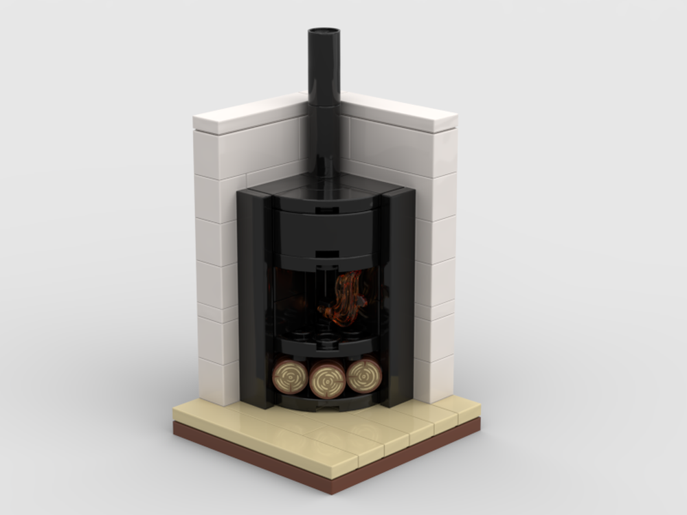 Lego corner stove
