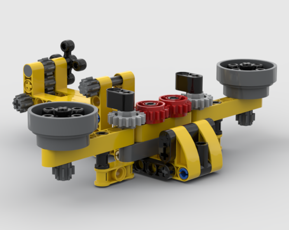 Lego mini race helicopter V1