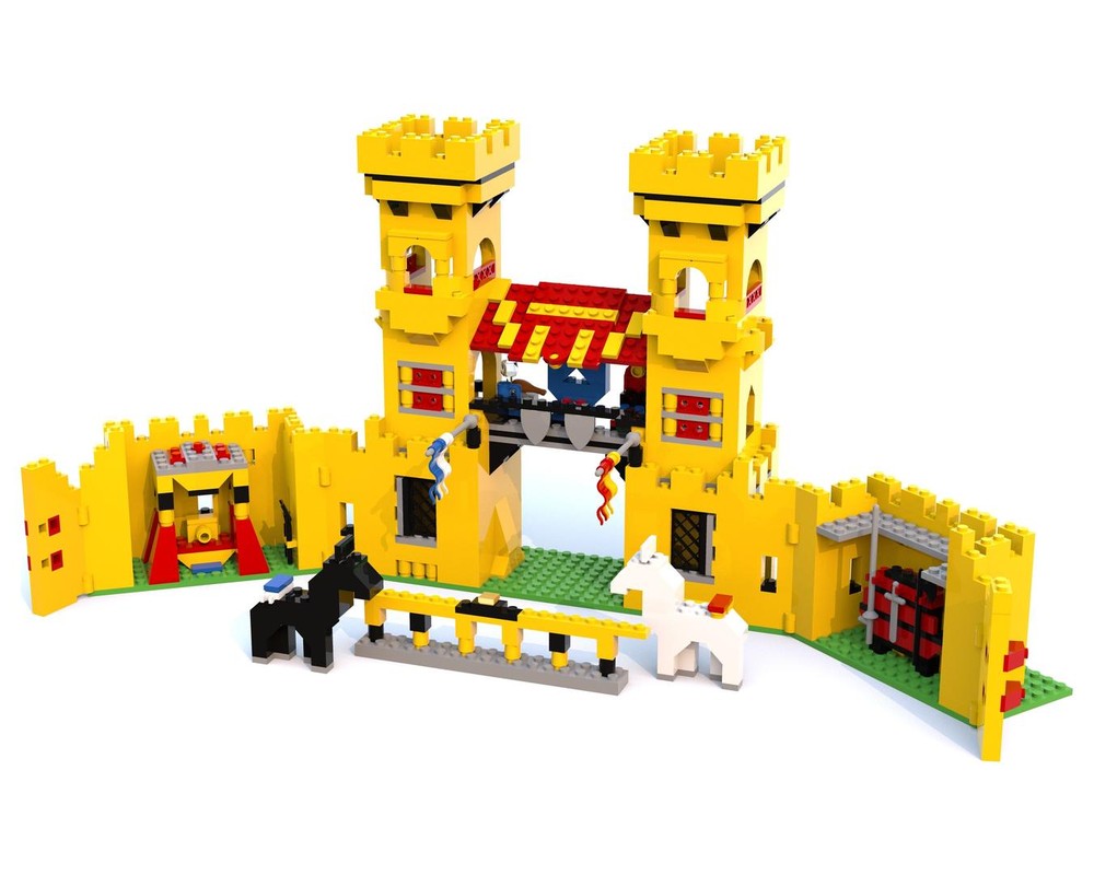 Lego 375-2 Classic Yellow Castle MOC #13