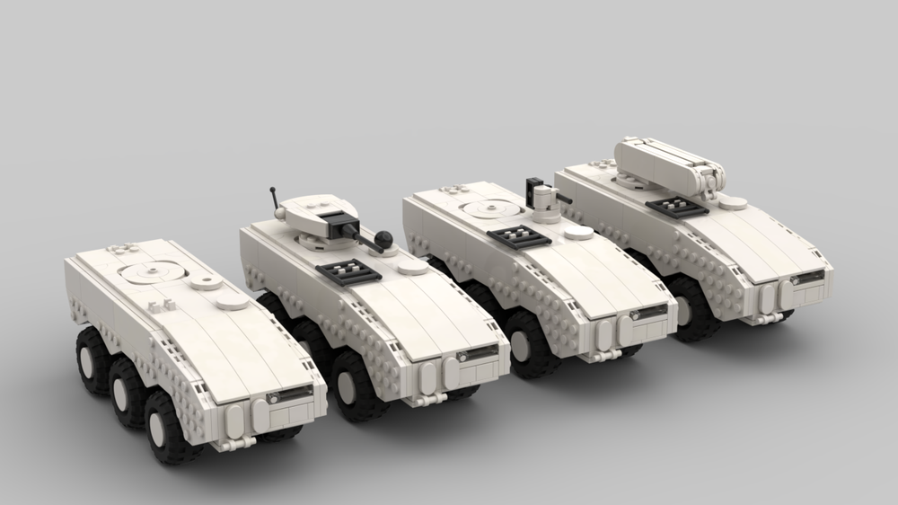 Lego Exa Robotics IFV with variants