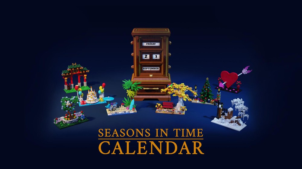 Lego Seasons In Time: Calendar