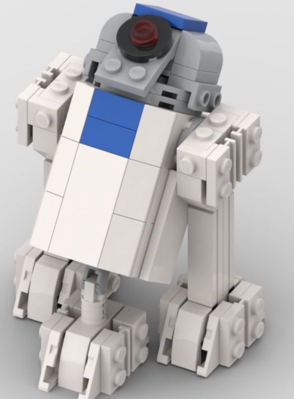 Lego Brick-Hiros Series I. : R2-D2