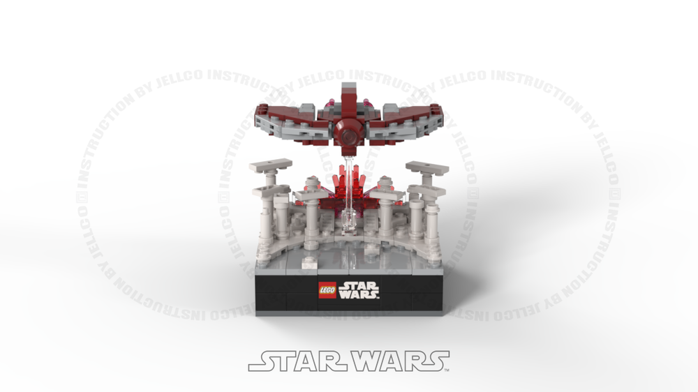 Lego Micro Diorama : T-6 Shuttle