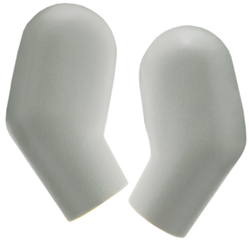 Lego Arm, (Matching Left and Right) Pair / Light Gray