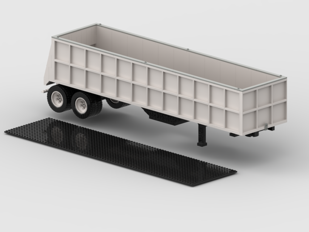 Lego Maurer 40ft grain trailer