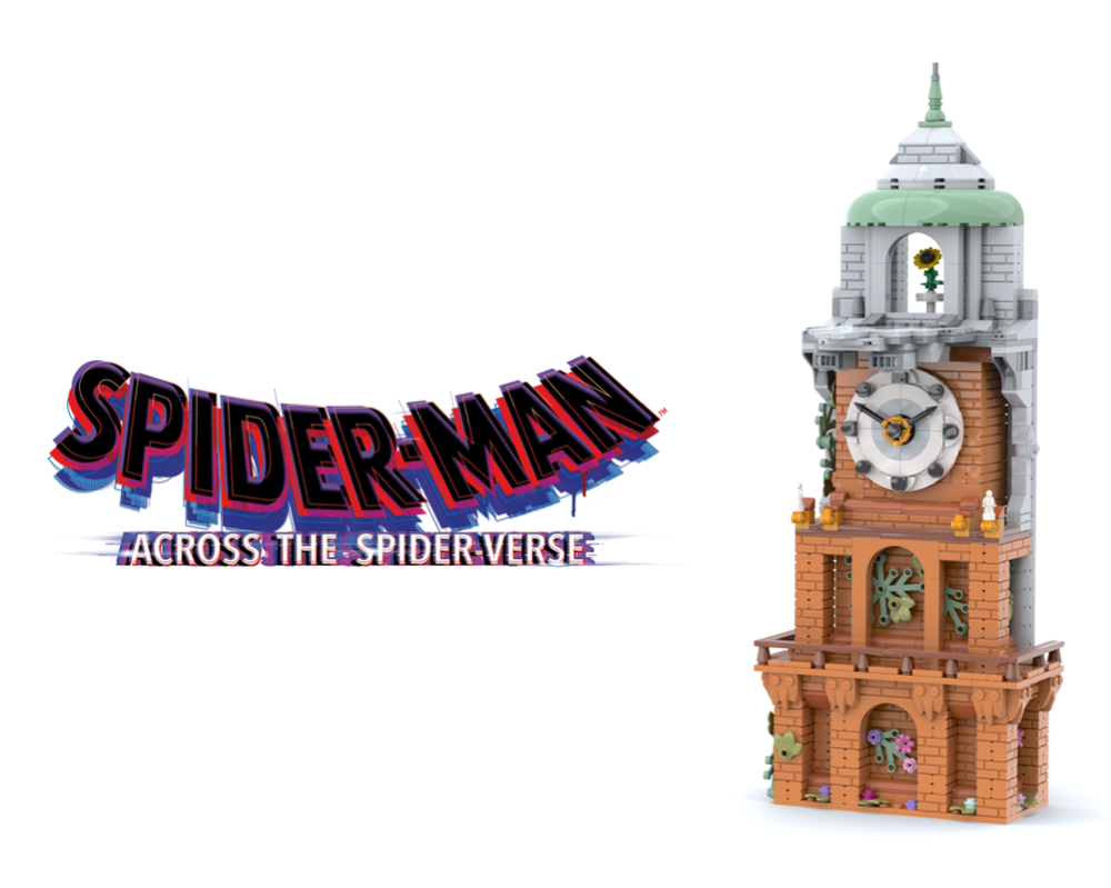 Lego Book Nook - Miles and Gwen - Spiderman: Across the Spiderverse