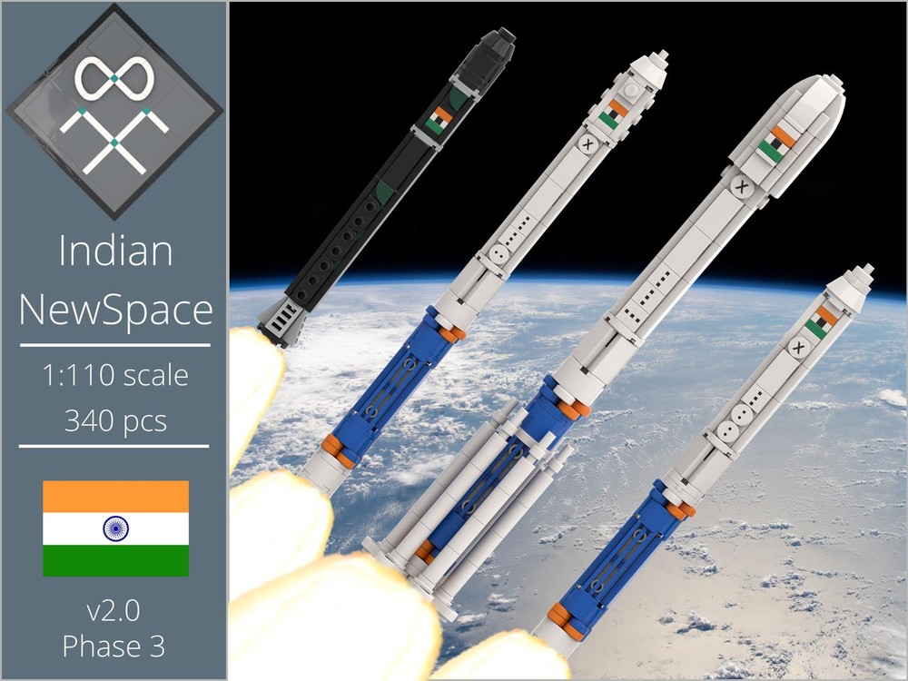 Lego 1:110 Indian NewSpace