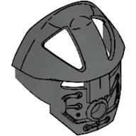 Lego Large Figure Mask Komau (Turaga) / Dark Gray