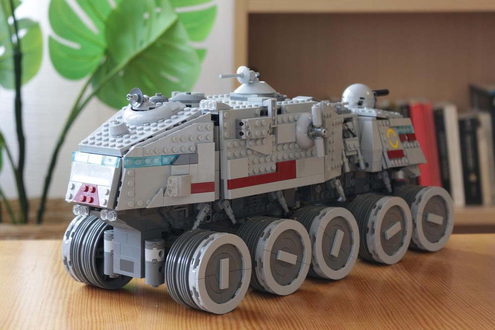 Lego 8098 Turbo Tank modification