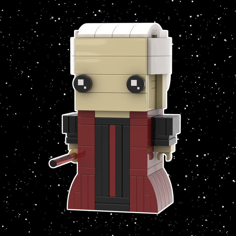 Lego Chancellor Palpatine / Darth Sidious Brickhead