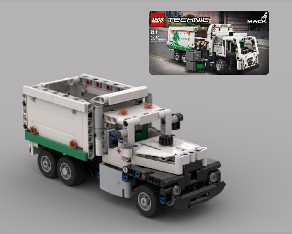 Lego Mack R Dump B Model 42167