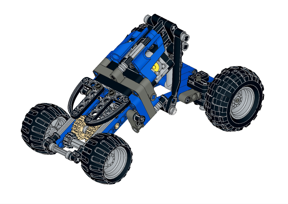 Lego Blue Razorback
