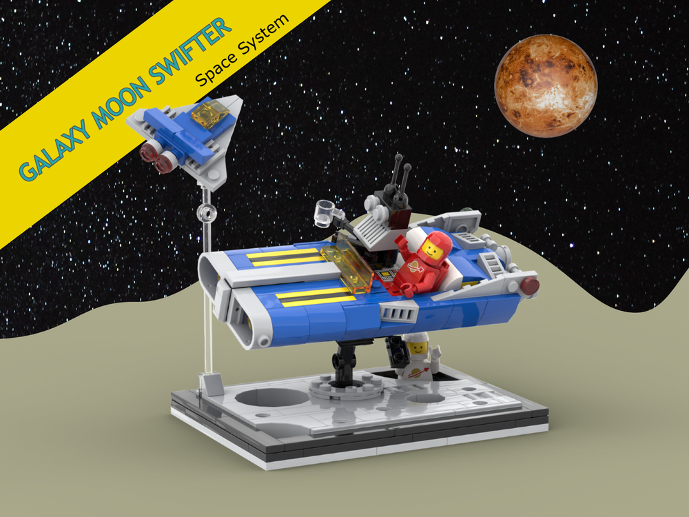 Lego Galaxy Moon Swifter- 40789 Modification