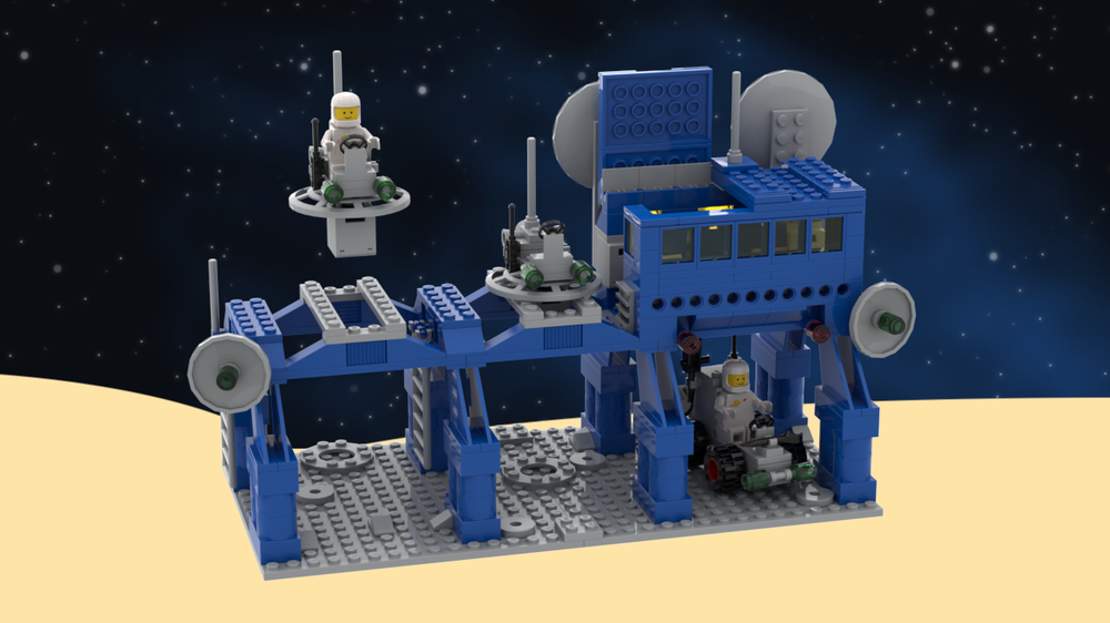 Lego Classic Space Reimagined: Space Supply Station 6930