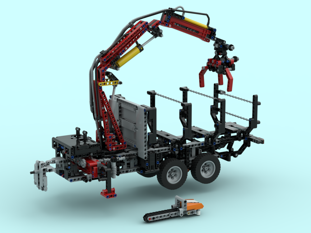 Lego Log trailer