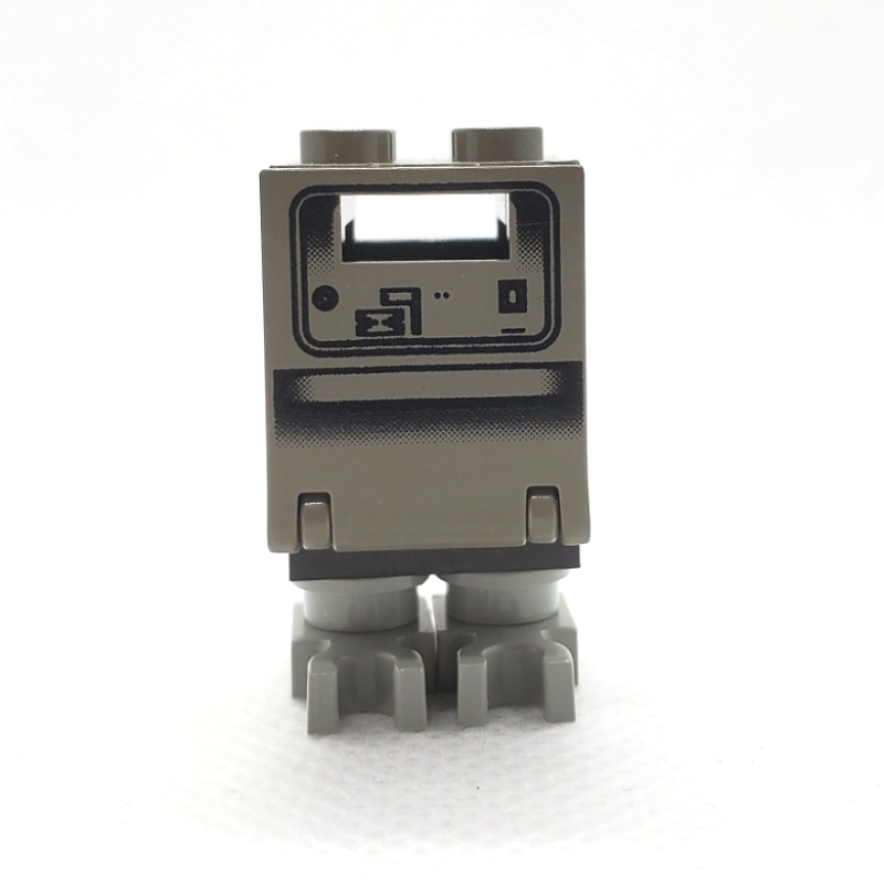 Lego GNK Power Droid (Gonk) - Light/Dark grey