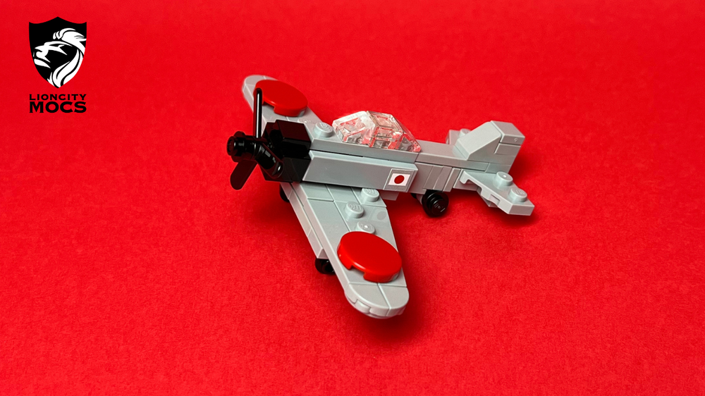 Lego A6M Zero Fighter Tutorial (1:120)